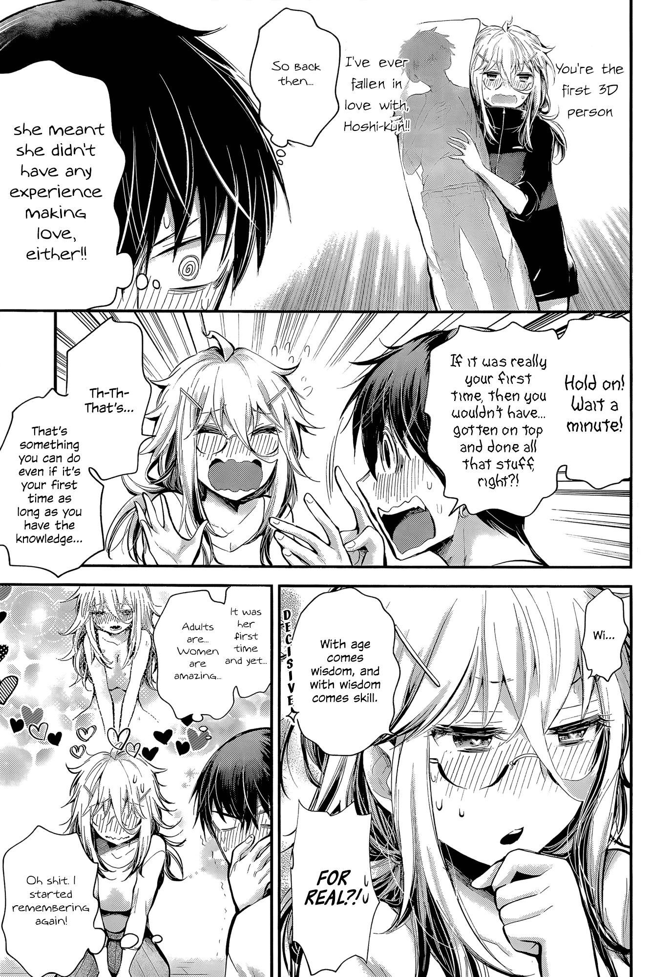 Shingeki no Eroko-san Chapter 21 page 15 - Chapter 21: Perversion 21: I can’t control my appetite for him now that he’s finished updating