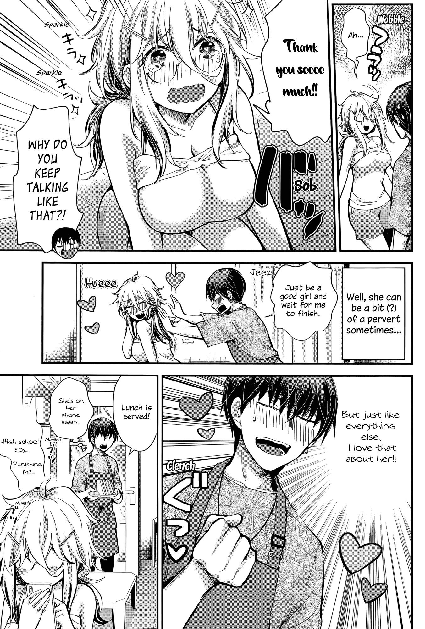 Shingeki no Eroko-san Chapter 22 page 9 - Chapter 22: Perversion 22: My older girlfriend is so damn cute that I’m going to explode