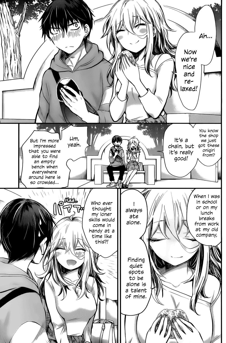 Shingeki no Eroko-san Chapter 25 page 13 - Chapter 25: Perversion 25: Currently accepting suggestions on how to control my libido while on a wholesome date with my boyfriend