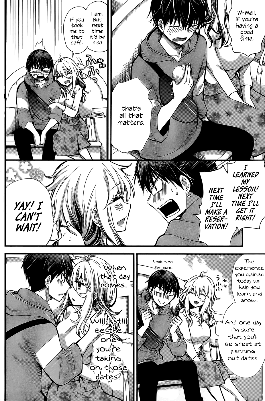 Shingeki no Eroko-san Chapter 25 page 14 - Chapter 25: Perversion 25: Currently accepting suggestions on how to control my libido while on a wholesome date with my boyfriend