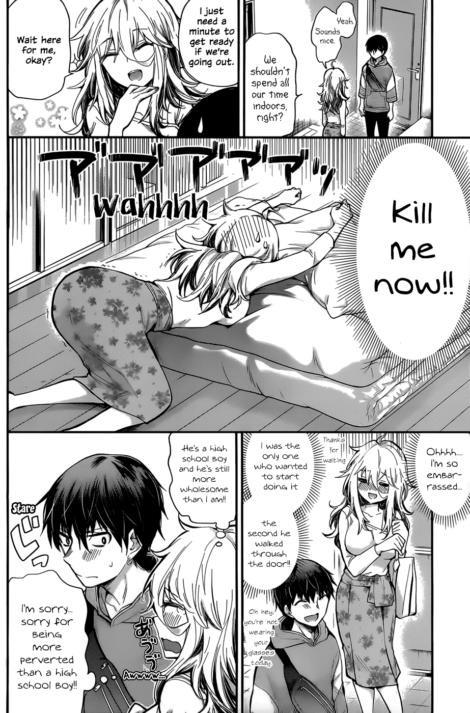 Shingeki no Eroko-san Chapter 25 page 4 - Chapter 25: Perversion 25: Currently accepting suggestions on how to control my libido while on a wholesome date with my boyfriend