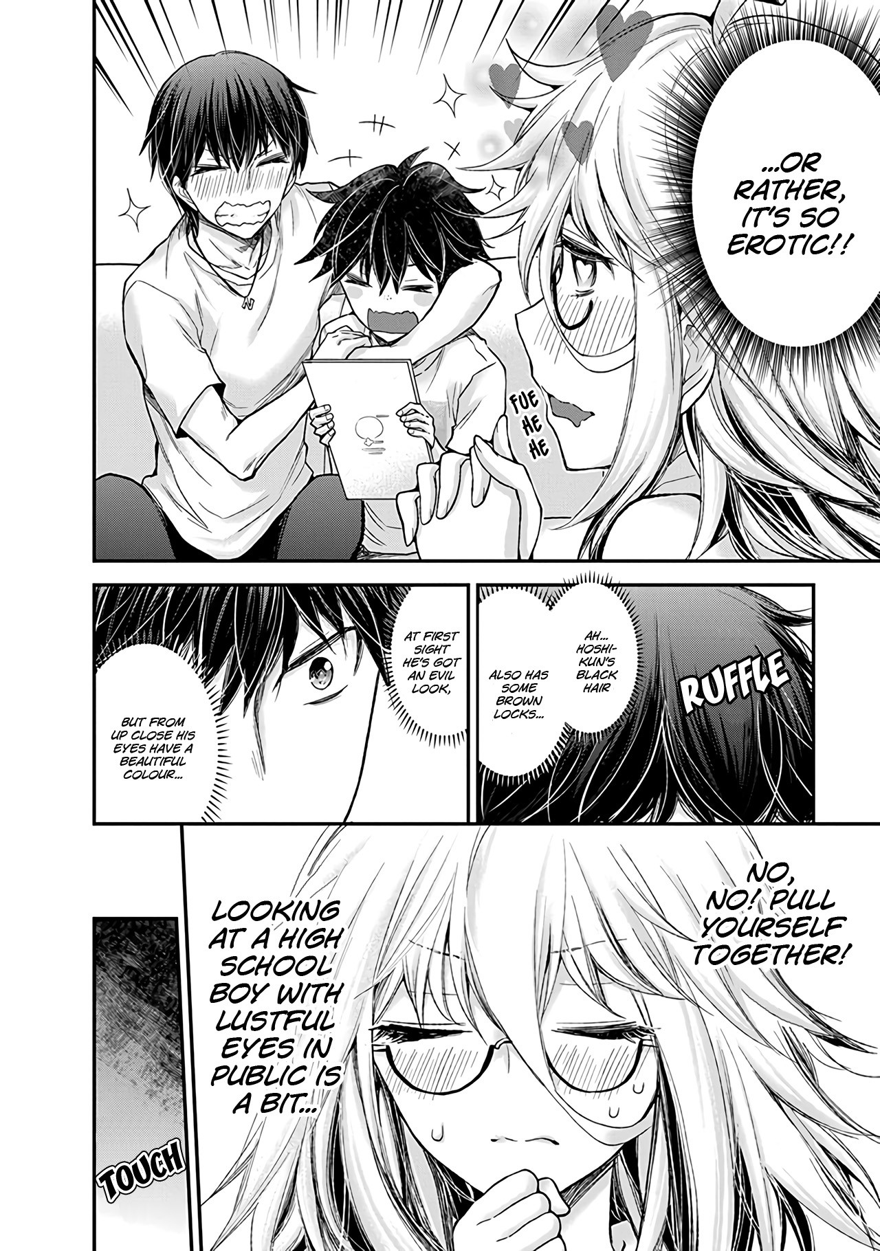 Shingeki no Eroko-san Chapter 3 page 13 - Chapter 3: My Darling is cute down to the cellular level