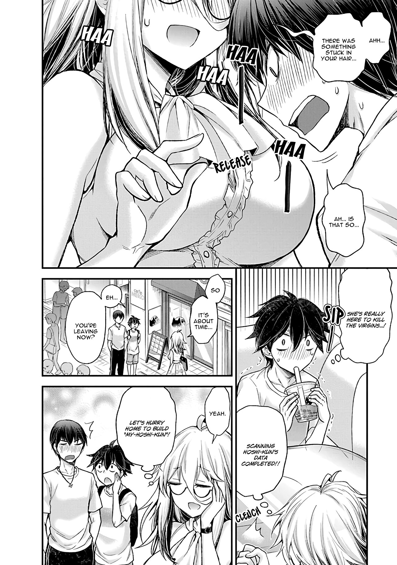 Shingeki no Eroko-san Chapter 3 page 15 - Chapter 3: My Darling is cute down to the cellular level
