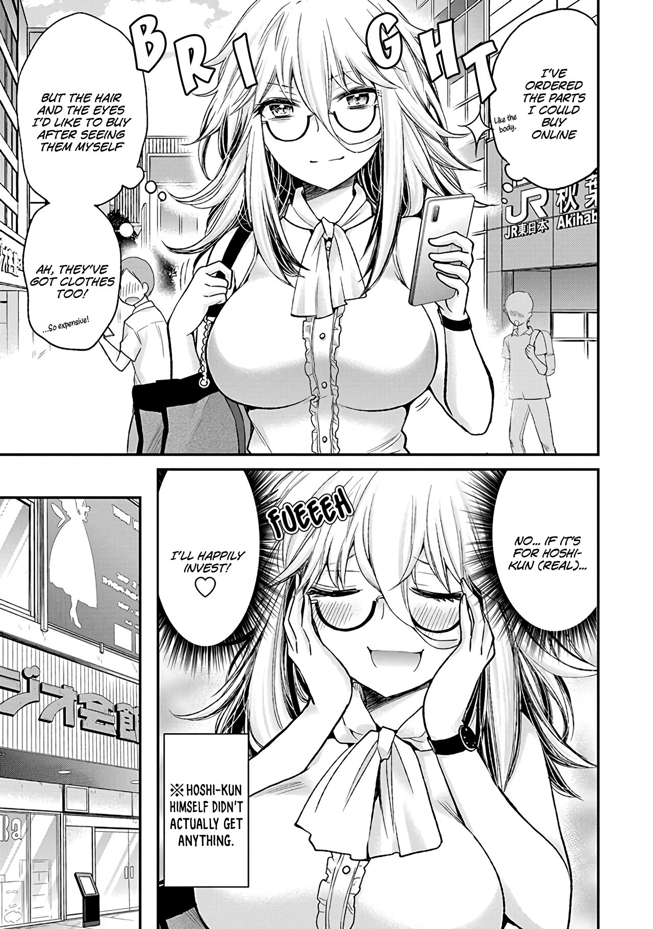 Shingeki no Eroko-san Chapter 3 page 6 - Chapter 3: My Darling is cute down to the cellular level