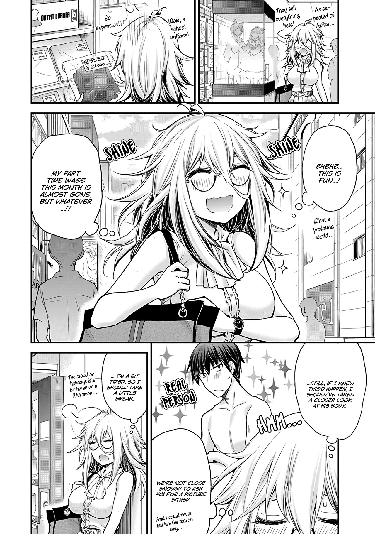 Shingeki no Eroko-san Chapter 3 page 7 - Chapter 3: My Darling is cute down to the cellular level