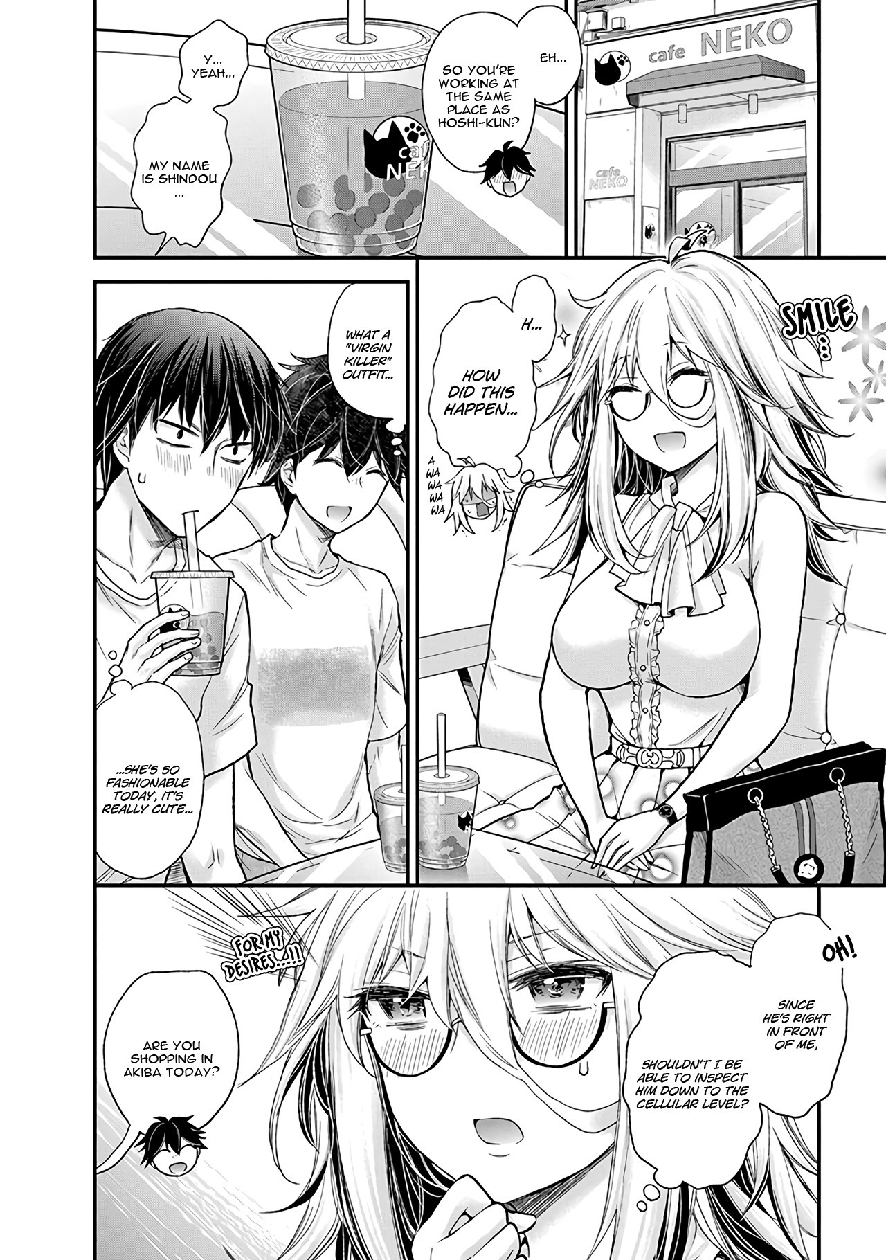 Shingeki no Eroko-san Chapter 3 page 9 - Chapter 3: My Darling is cute down to the cellular level