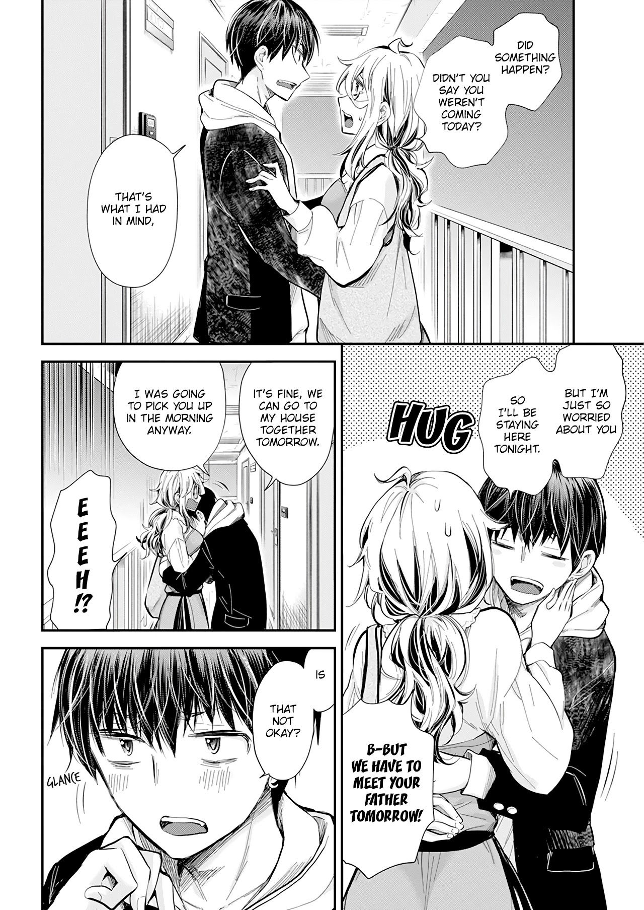 Shingeki no Eroko-san Chapter 30 page 18 - Chapter 30: It feels uneasy receiving permission to marry a high school boy, but I'll have him for dinner first
