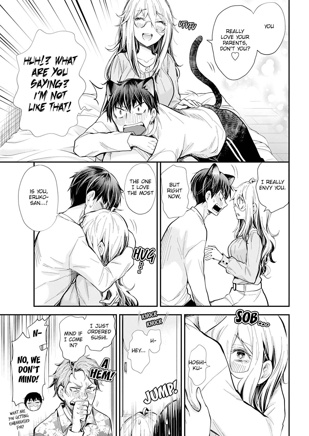 Shingeki no Eroko-san Chapter 31 page 12 - Chapter 31: Father, I'll treasure him for the rest of my life so please let me become a bride of a high school boy