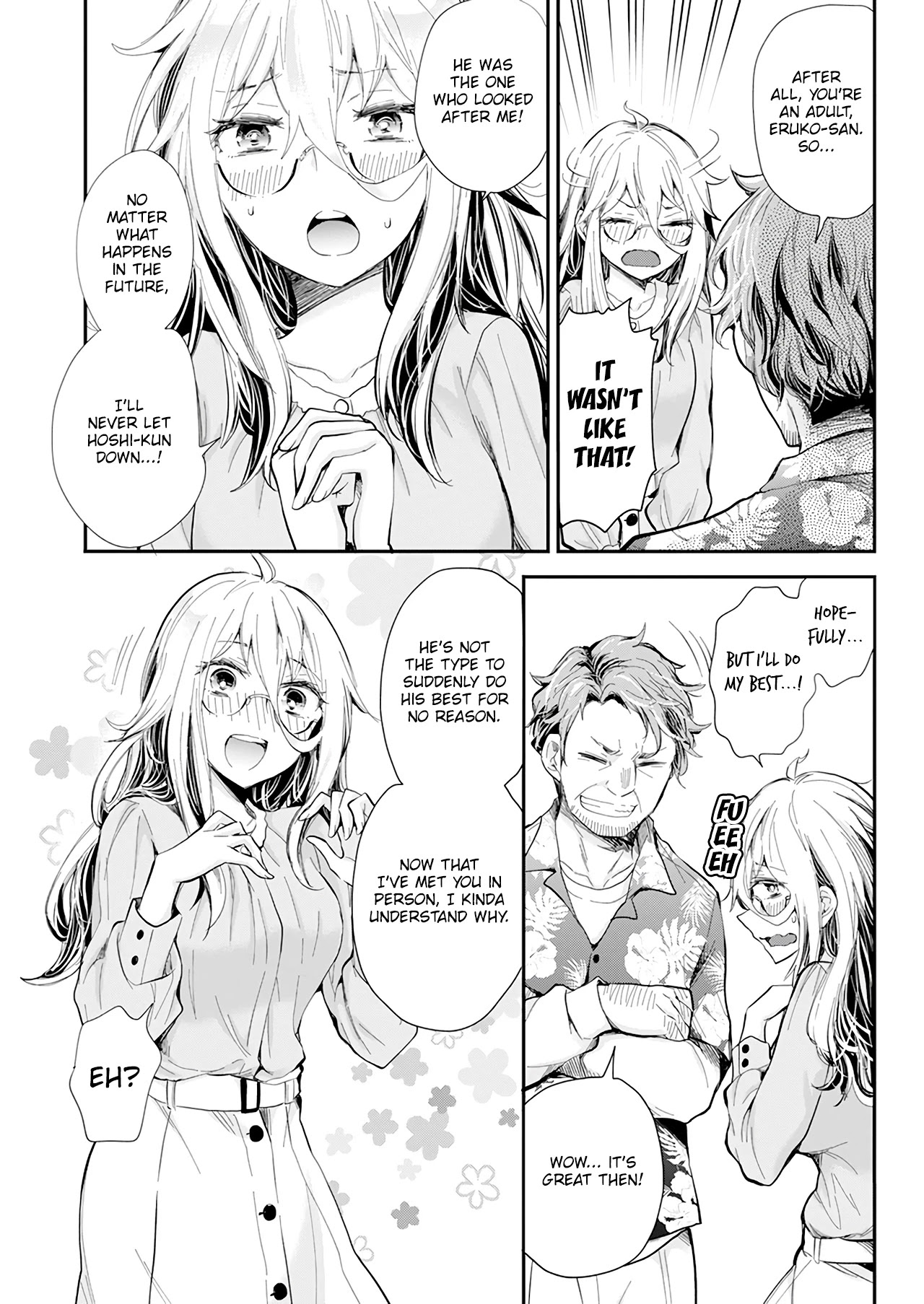 Shingeki no Eroko-san Chapter 31 page 18 - Chapter 31: Father, I'll treasure him for the rest of my life so please let me become a bride of a high school boy