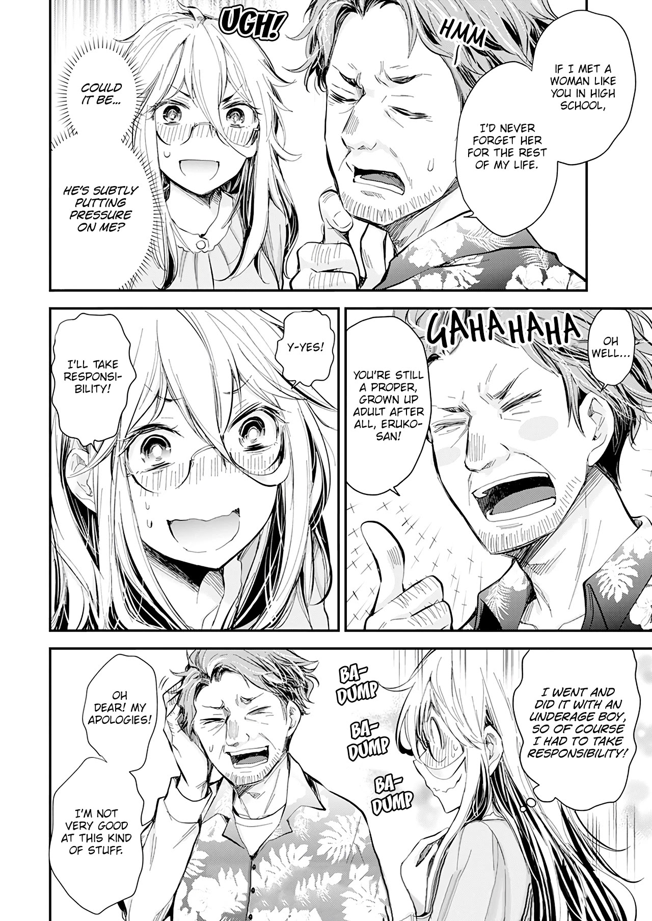Shingeki no Eroko-san Chapter 31 page 19 - Chapter 31: Father, I'll treasure him for the rest of my life so please let me become a bride of a high school boy