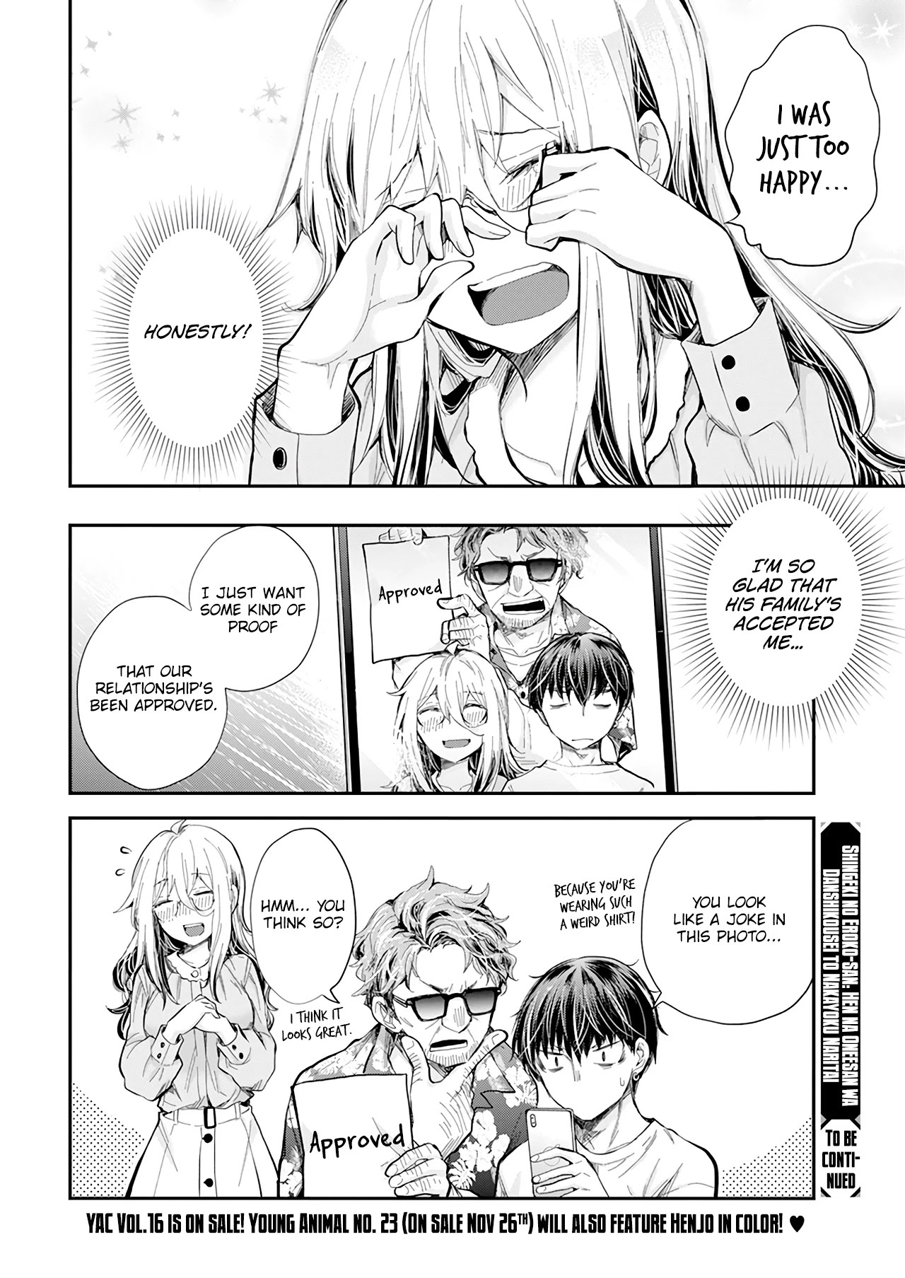 Shingeki no Eroko-san Chapter 31 page 21 - Chapter 31: Father, I'll treasure him for the rest of my life so please let me become a bride of a high school boy