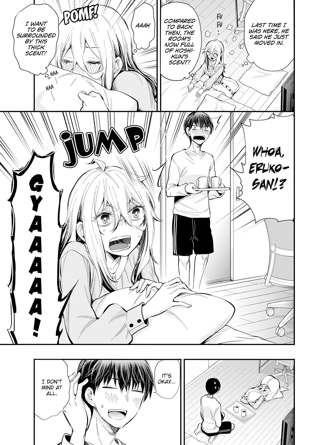 Shingeki no Eroko-san Chapter 31 page 6 - Chapter 31: Father, I'll treasure him for the rest of my life so please let me become a bride of a high school boy