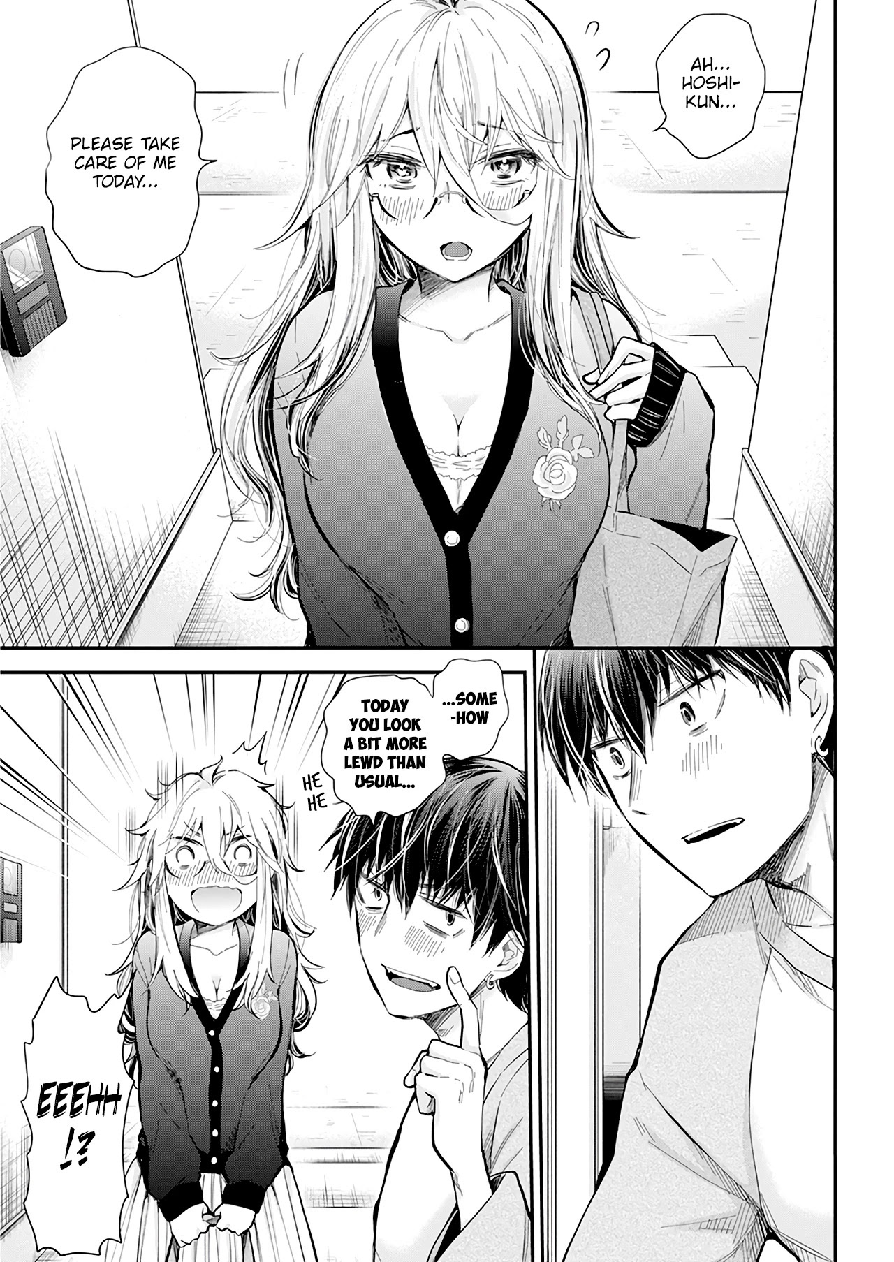 Shingeki no Eroko-san Chapter 32 page 10 - Chapter 32: The real high-schooler trying to make a romantic atmosphere was so cute I didn't hesitate to give him my panties