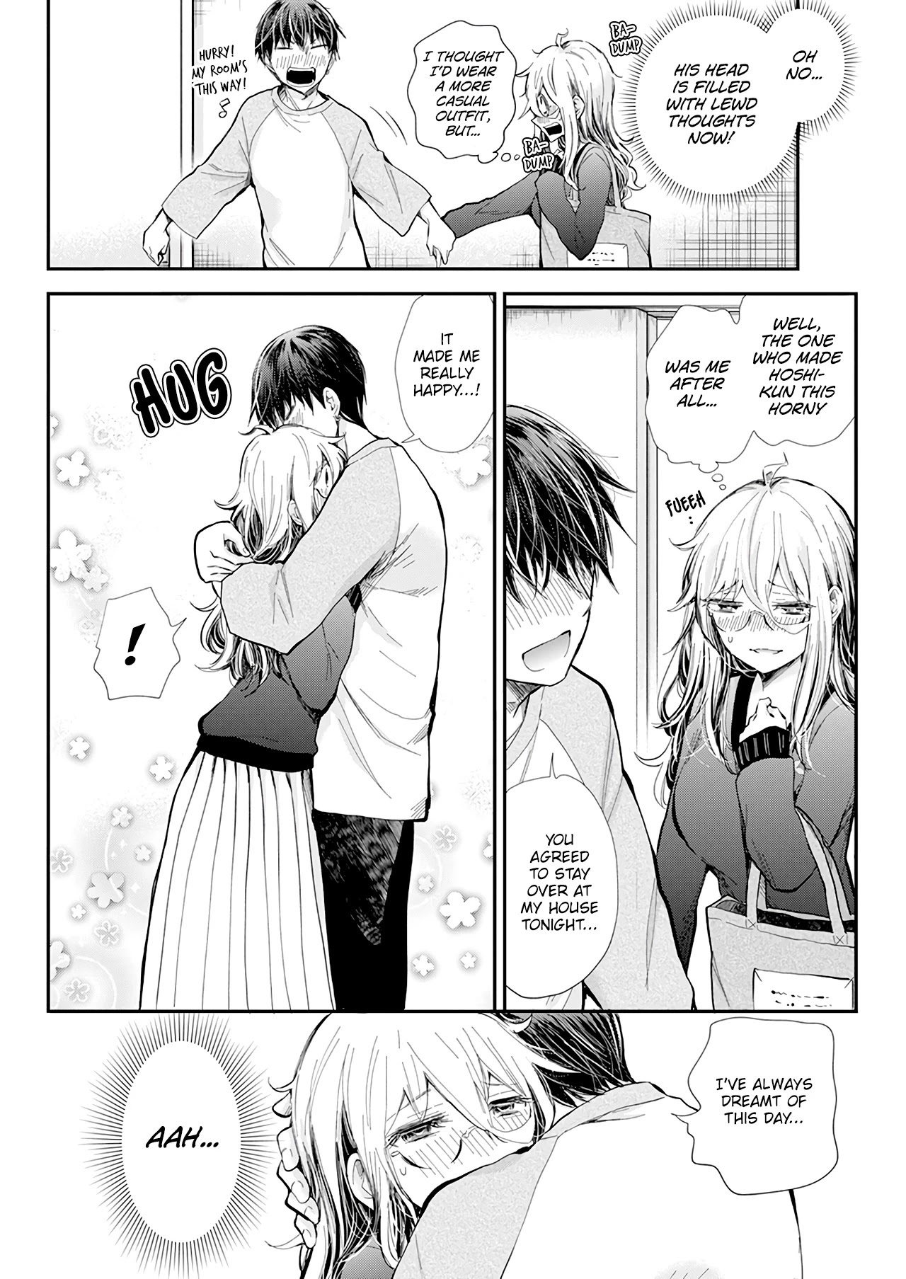 Shingeki no Eroko-san Chapter 32 page 11 - Chapter 32: The real high-schooler trying to make a romantic atmosphere was so cute I didn't hesitate to give him my panties