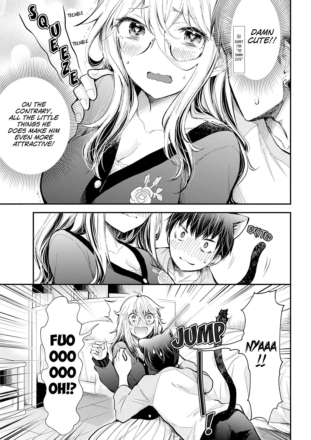 Shingeki no Eroko-san Chapter 32 page 14 - Chapter 32: The real high-schooler trying to make a romantic atmosphere was so cute I didn't hesitate to give him my panties