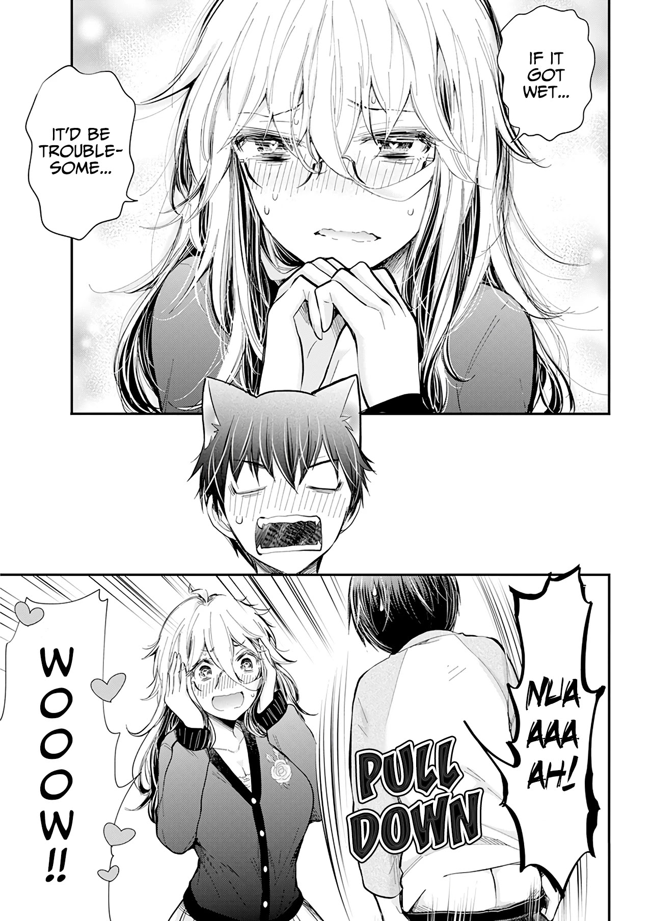Shingeki no Eroko-san Chapter 32 page 20 - Chapter 32: The real high-schooler trying to make a romantic atmosphere was so cute I didn't hesitate to give him my panties