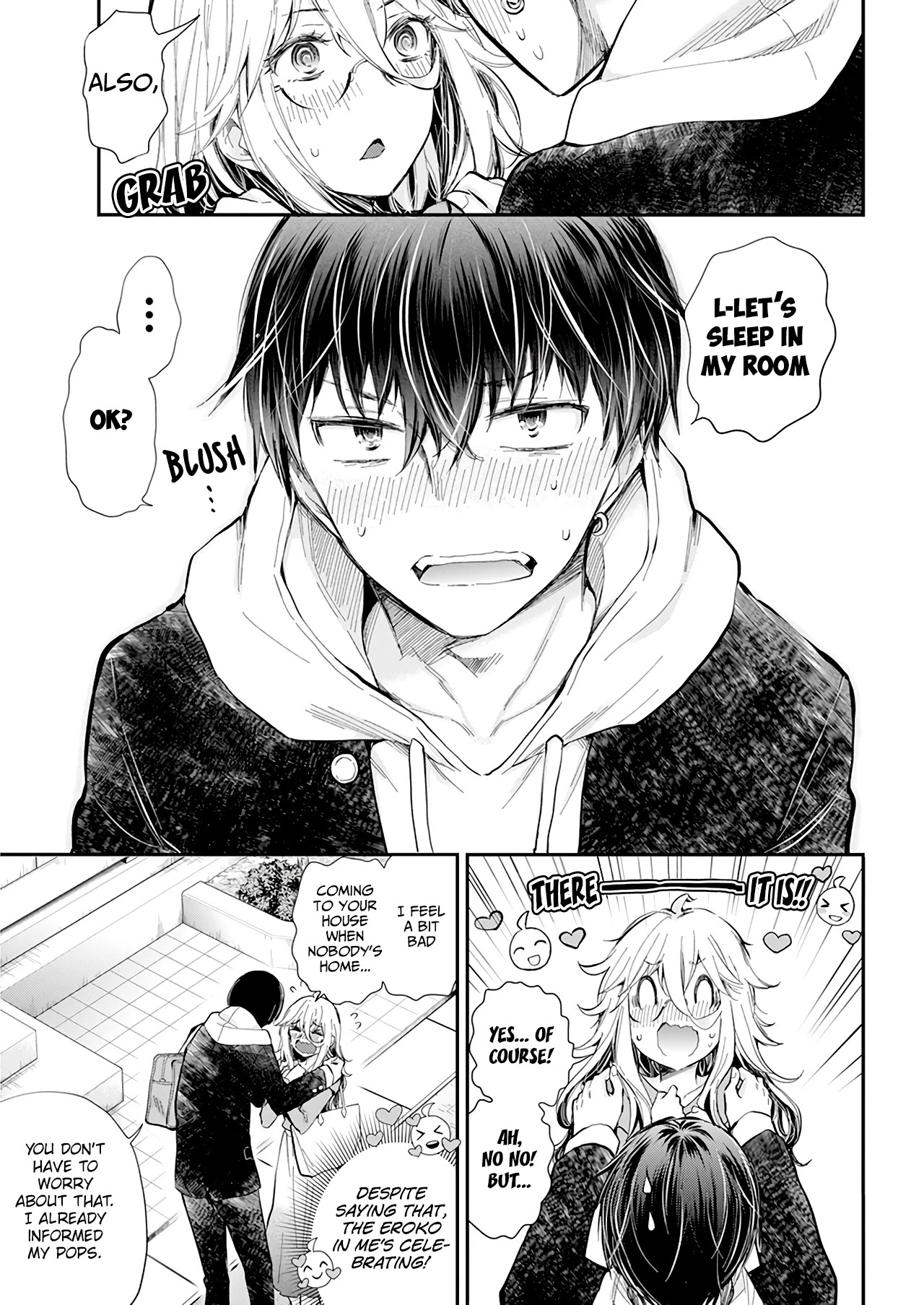 Shingeki no Eroko-san Chapter 32 page 6 - Chapter 32: The real high-schooler trying to make a romantic atmosphere was so cute I didn't hesitate to give him my panties