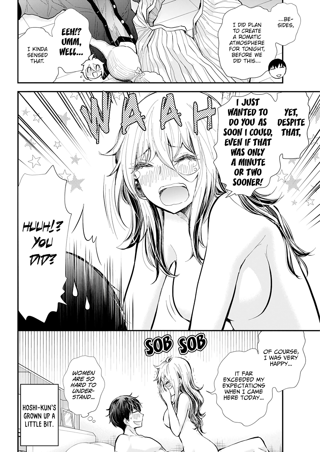 Shingeki no Eroko-san Chapter 33 page 5 - Chapter 33: I was simultaneously attacking the delinquent in a naked apron and concerned about being too lewd