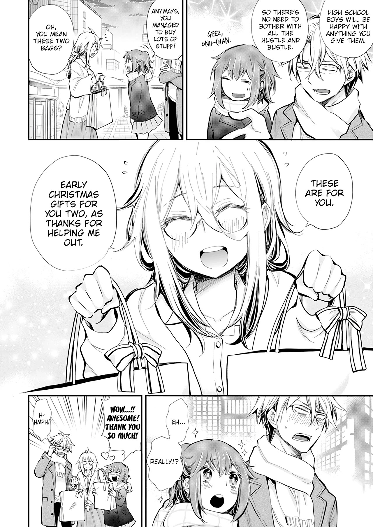 Shingeki no Eroko-san Chapter 34 page 19 - Chapter 34: What is a suitable Christmas Gift for a High School boy, aside from a Naked Apron?