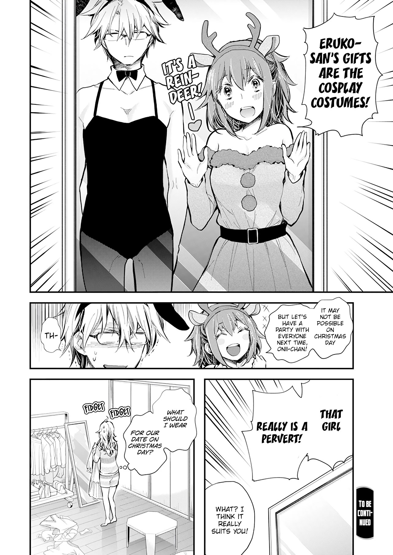 Shingeki no Eroko-san Chapter 34 page 21 - Chapter 34: What is a suitable Christmas Gift for a High School boy, aside from a Naked Apron?