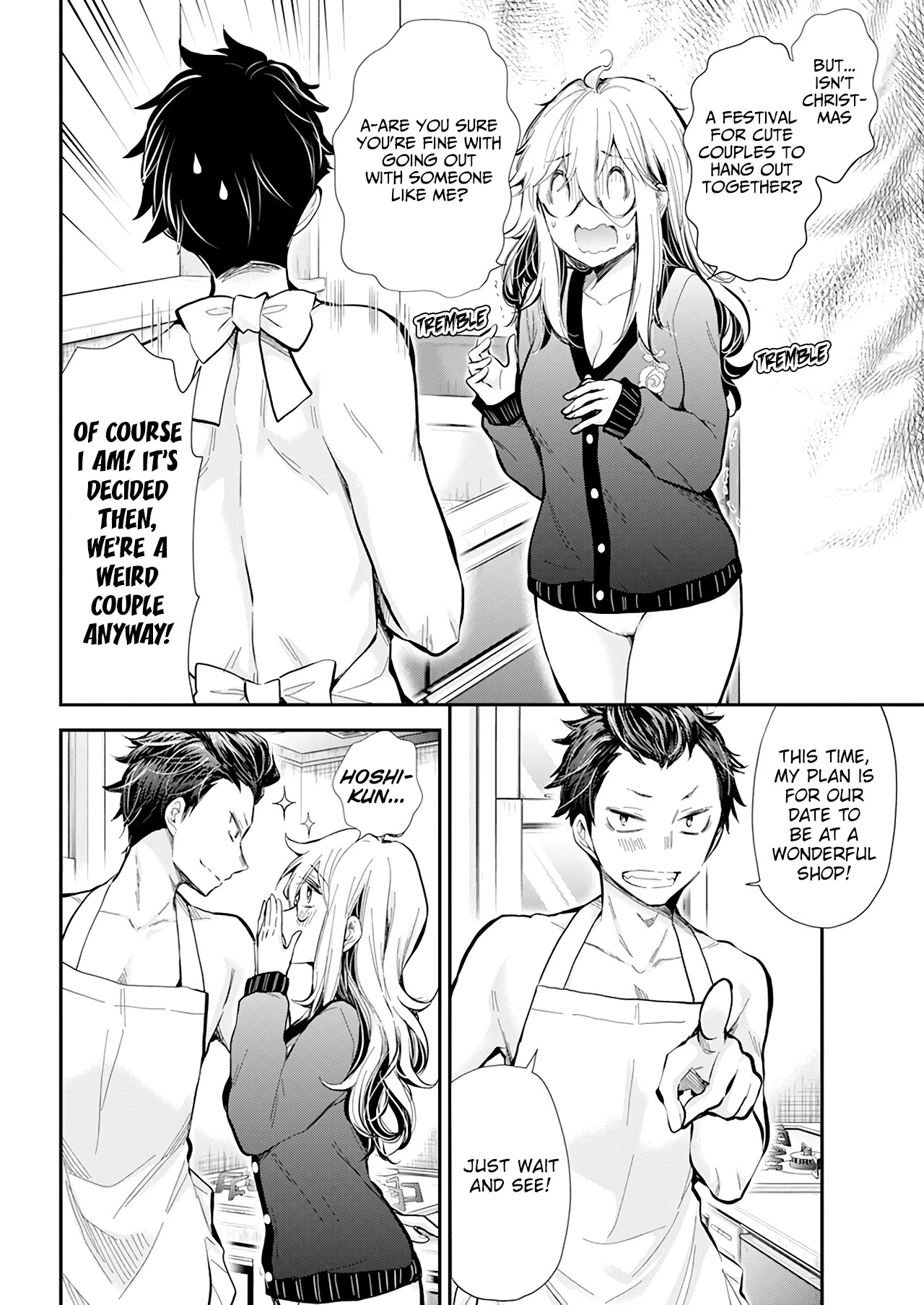 Shingeki no Eroko-san Chapter 34 page 3 - Chapter 34: What is a suitable Christmas Gift for a High School boy, aside from a Naked Apron?