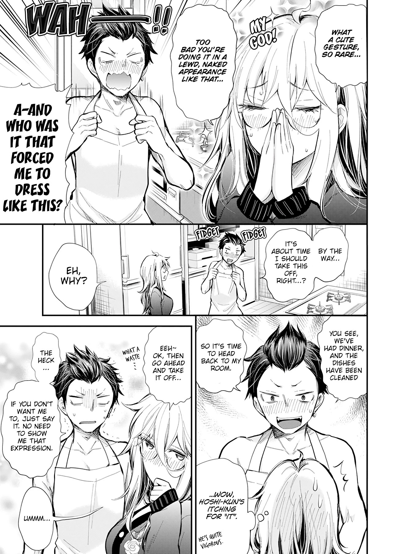 Shingeki no Eroko-san Chapter 34 page 4 - Chapter 34: What is a suitable Christmas Gift for a High School boy, aside from a Naked Apron?