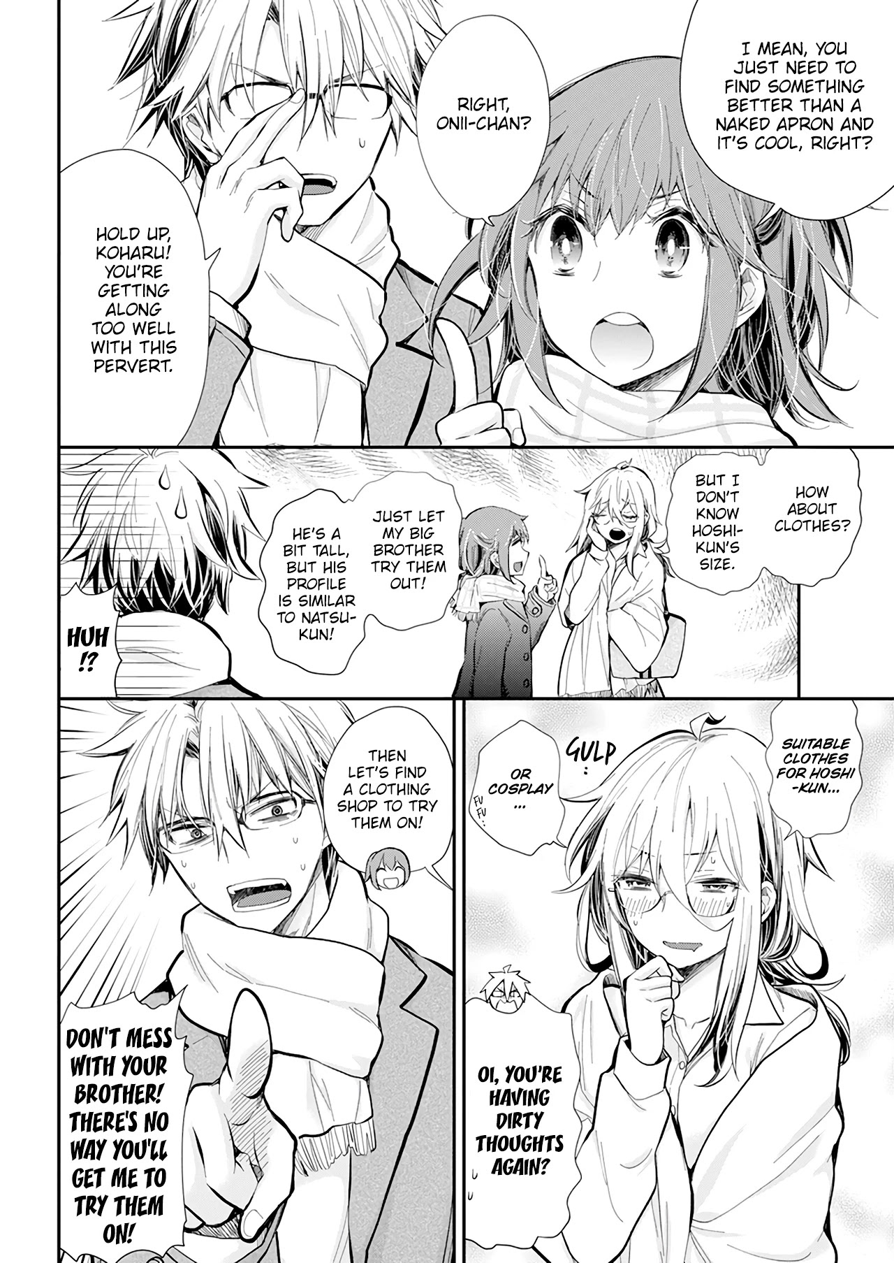 Shingeki no Eroko-san Chapter 34 page 9 - Chapter 34: What is a suitable Christmas Gift for a High School boy, aside from a Naked Apron?