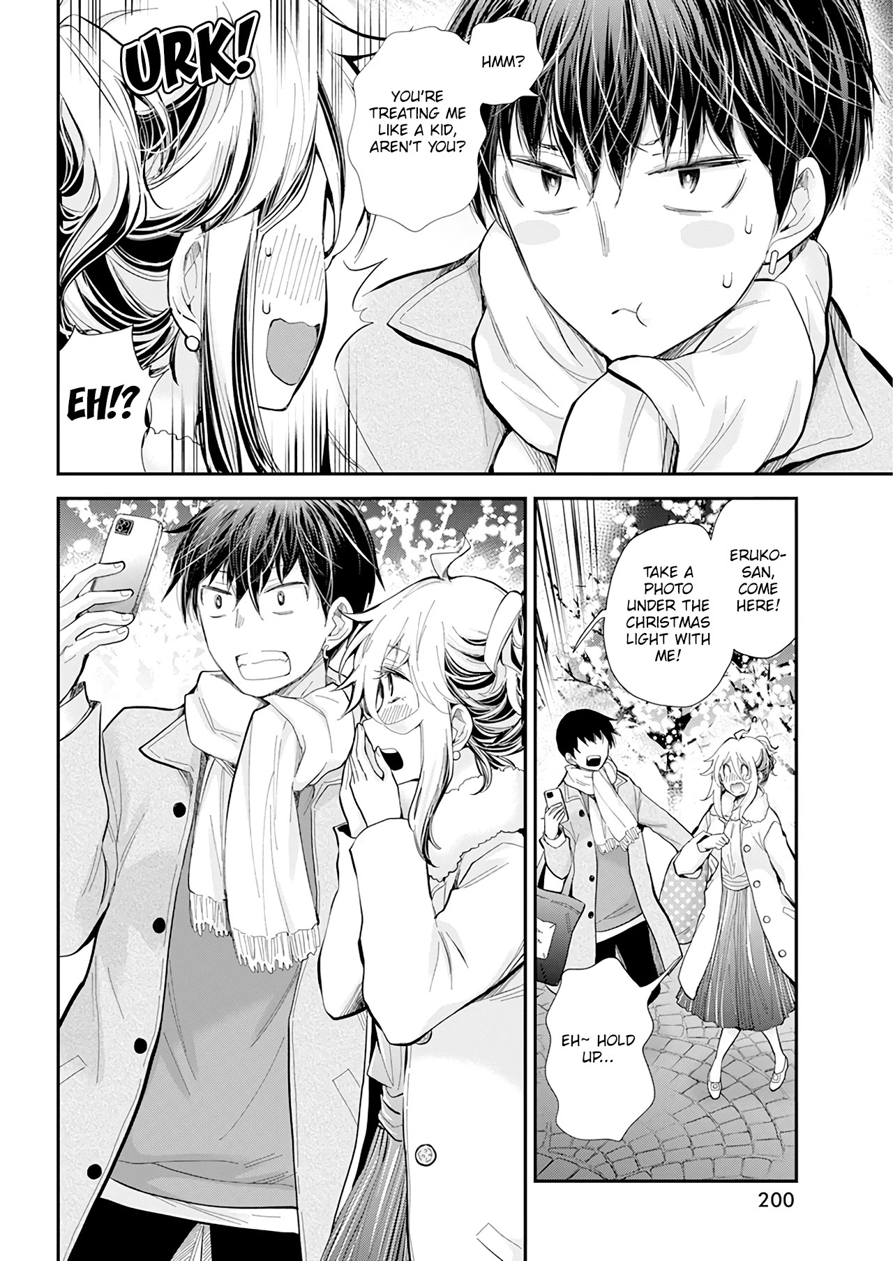 Shingeki no Eroko-san Chapter 35 page 17 - Chapter 35: During Christmas Eve, high school boys are overflowing with boyfriend material! Is this heaven?