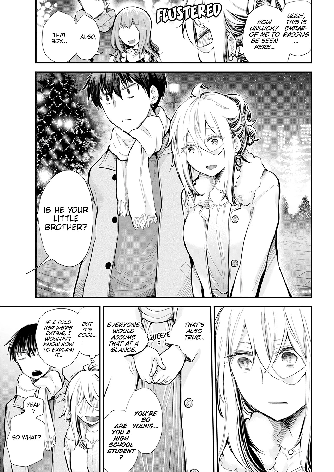 Shingeki no Eroko-san Chapter 35 page 20 - Chapter 35: During Christmas Eve, high school boys are overflowing with boyfriend material! Is this heaven?