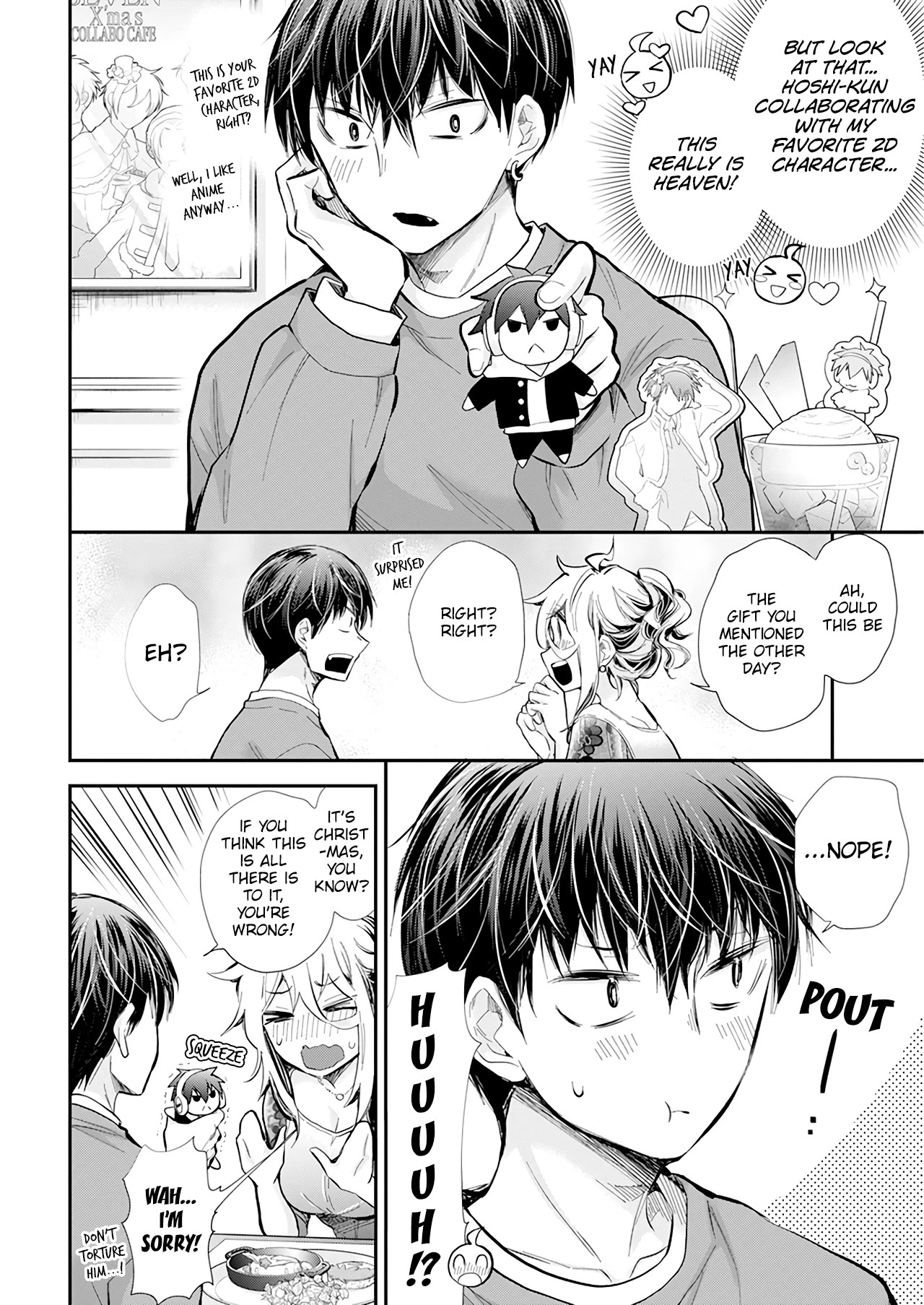 Shingeki no Eroko-san Chapter 35 page 9 - Chapter 35: During Christmas Eve, high school boys are overflowing with boyfriend material! Is this heaven?