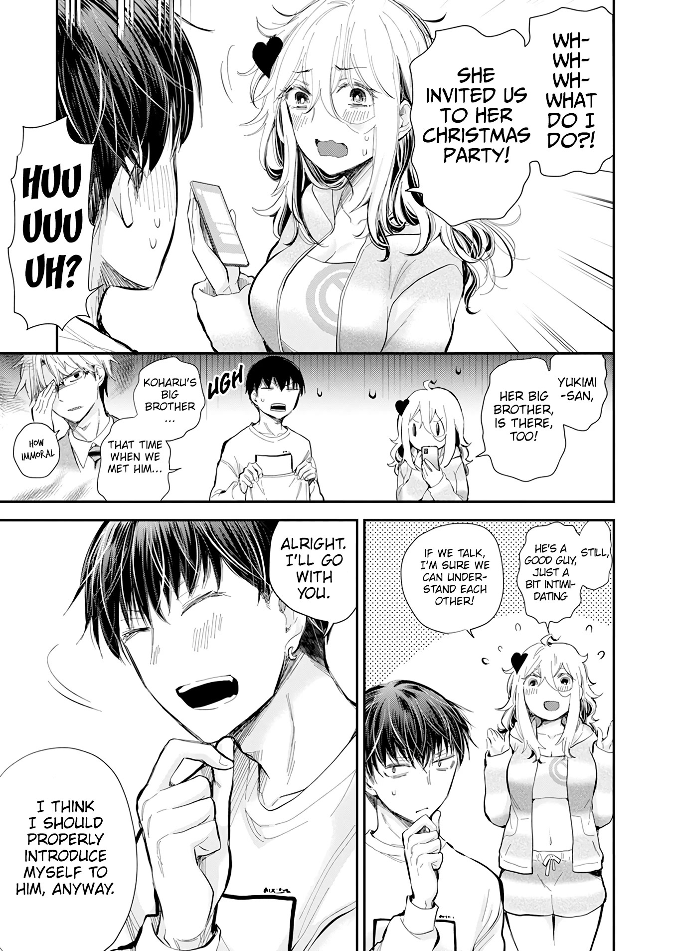 Shingeki no Eroko-san Chapter 36 page 11 - Chapter 36: The heavenly serving of my first Christmas has me unconsciously teary!