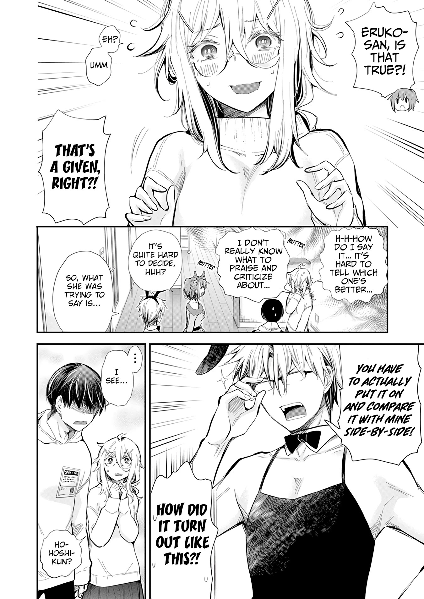 Shingeki no Eroko-san Chapter 36 page 18 - Chapter 36: The heavenly serving of my first Christmas has me unconsciously teary!