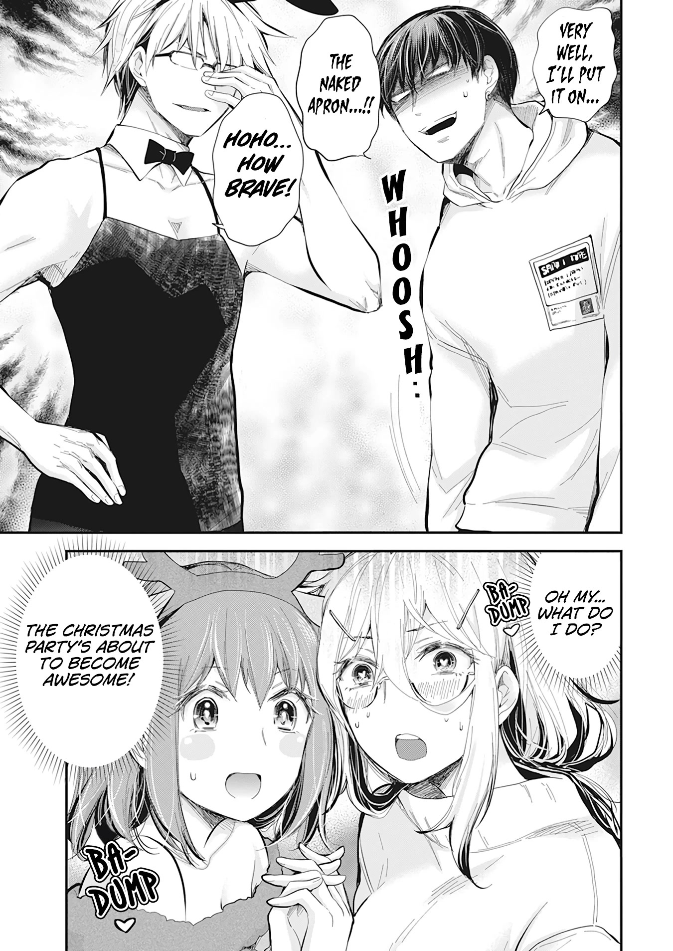 Shingeki no Eroko-san Chapter 36 page 19 - Chapter 36: The heavenly serving of my first Christmas has me unconsciously teary!