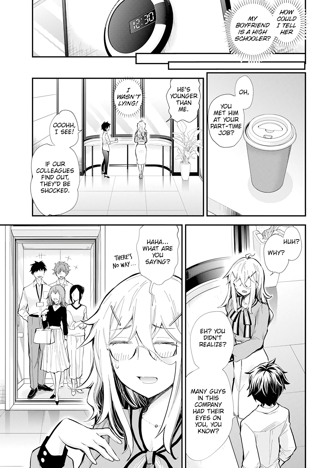Shingeki no Eroko-san Chapter 37 page 14 - Chapter 37: I know this is sudden, but I am going back to being a corporate slave... Since i am an adult! (I want to meet Hoshi-kun)