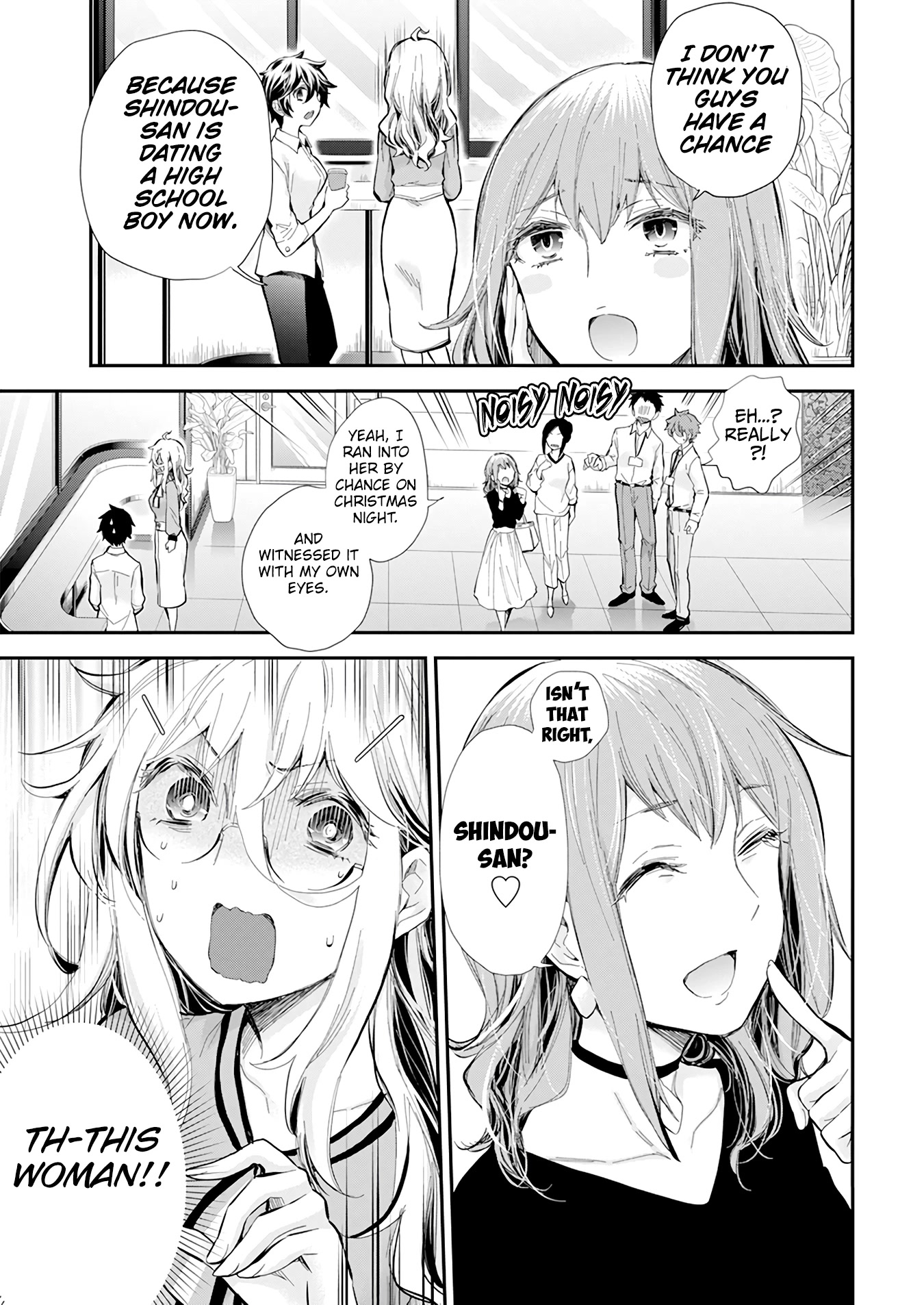 Shingeki no Eroko-san Chapter 37 page 18 - Chapter 37: I know this is sudden, but I am going back to being a corporate slave... Since i am an adult! (I want to meet Hoshi-kun)