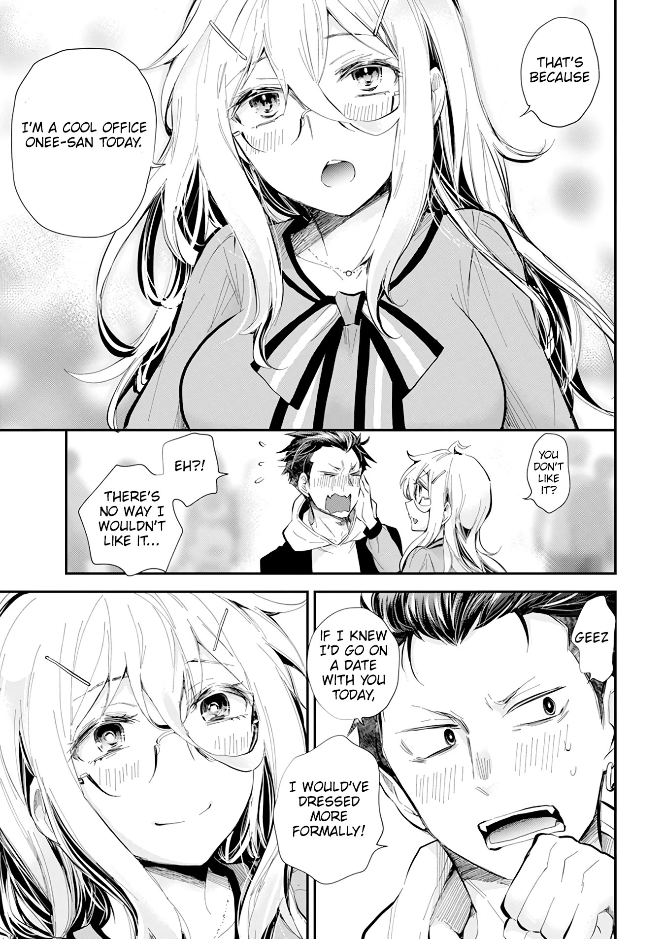 Shingeki no Eroko-san Chapter 38 page 16 - Chapter 38: Fight among girl is so tiring~ but my boyfriend is even cuter than a dolphin~!