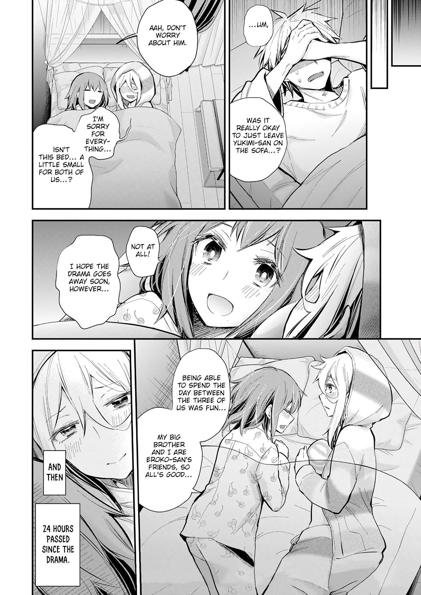 Shingeki no Eroko-san Chapter 39 page 19 - Chapter 39: I stirred up social media drama?! I'm in a tough spot so please tie me down! (Physically!)