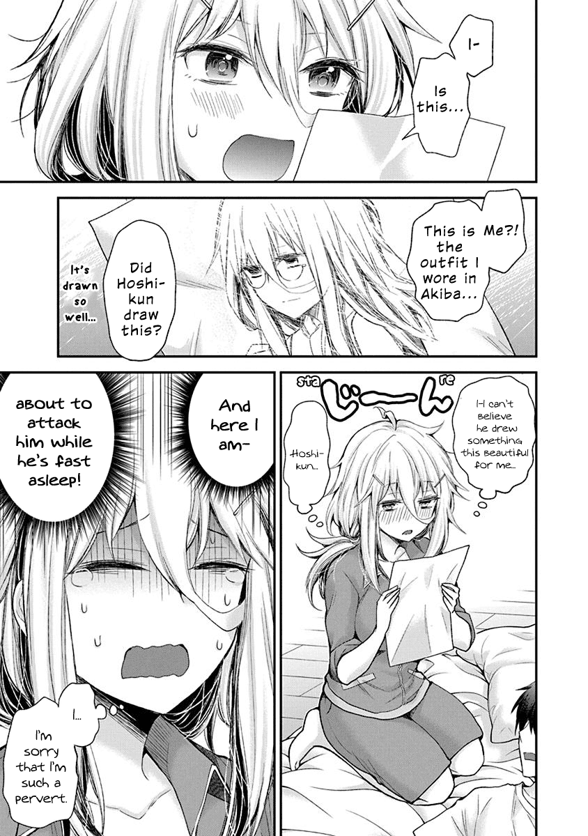 Shingeki no Eroko-san Chapter 4 page 17 - Chapter 4: Perversion 4 – The underwear of the boy I’m interested in that he took off and tossed on the floor of his room is my treasure