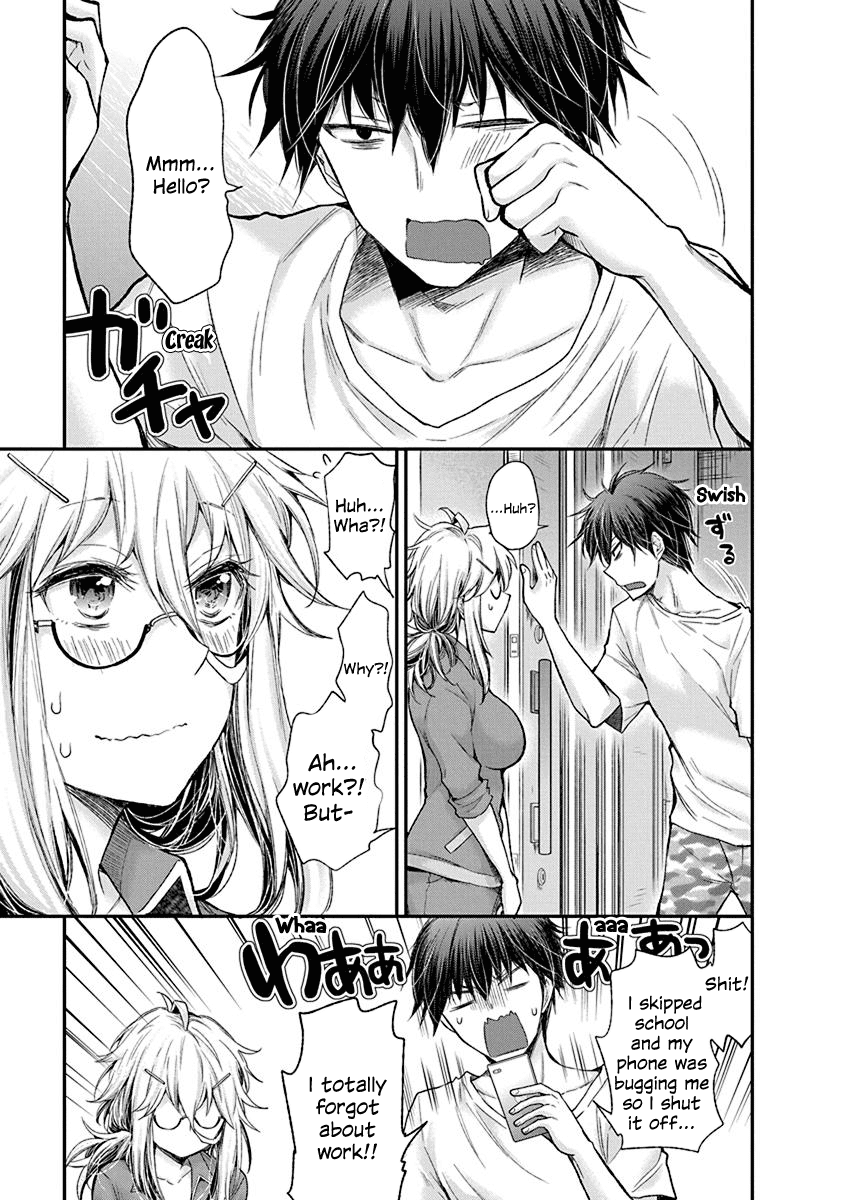 Shingeki no Eroko-san Chapter 4 page 5 - Chapter 4: Perversion 4 – The underwear of the boy I’m interested in that he took off and tossed on the floor of his room is my treasure