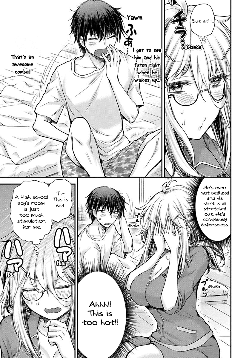Shingeki no Eroko-san Chapter 4 page 9 - Chapter 4: Perversion 4 – The underwear of the boy I’m interested in that he took off and tossed on the floor of his room is my treasure