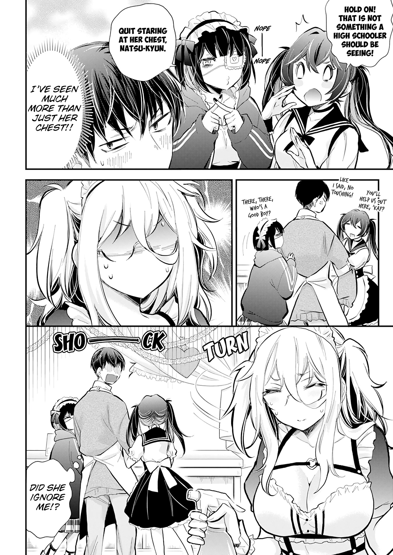 Shingeki no Eroko-san Chapter 41 page 13 - Chapter 41: I’m in a slump because my boyfriend got a harem… I’ll devote myself to the backstage duties