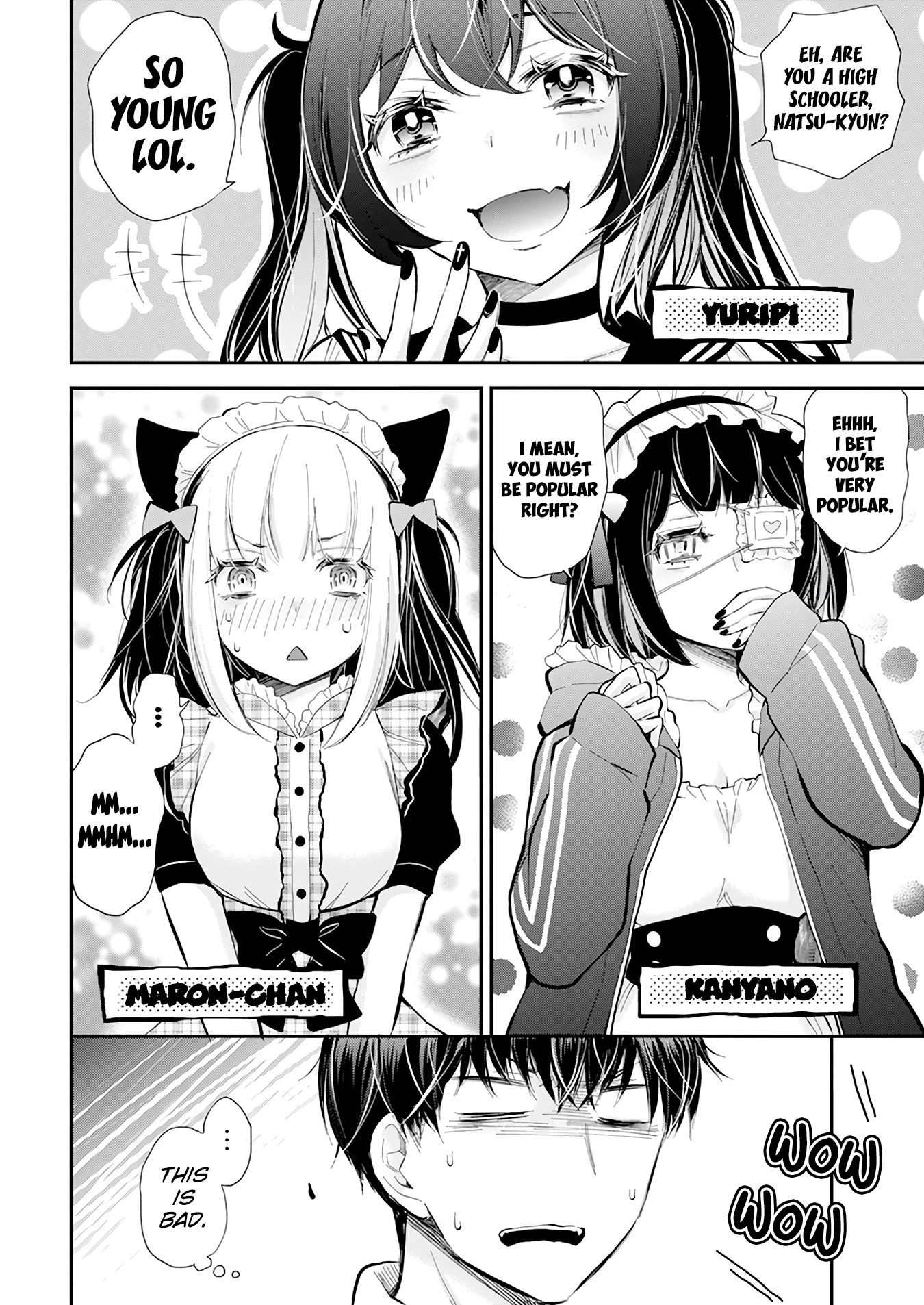 Shingeki no Eroko-san Chapter 41 page 3 - Chapter 41: I’m in a slump because my boyfriend got a harem… I’ll devote myself to the backstage duties