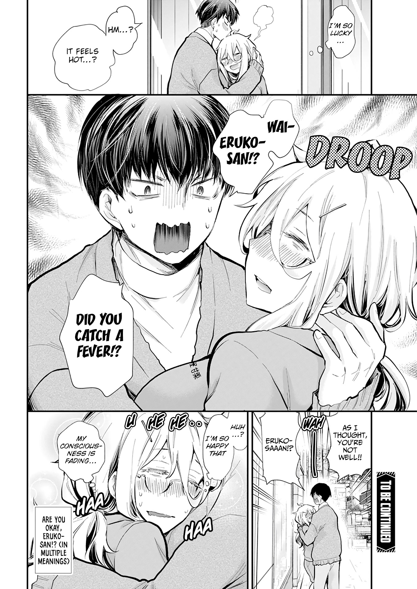 Shingeki no Eroko-san Chapter 42 page 21 - Chapter 42: A Christmas cake at a loss due to everyone being obsessed with her handsome boyfriend