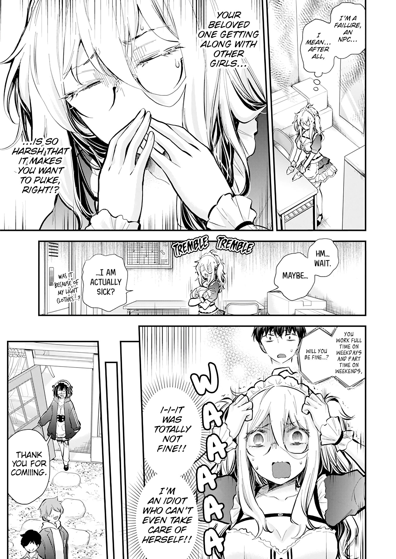 Shingeki no Eroko-san Chapter 42 page 6 - Chapter 42: A Christmas cake at a loss due to everyone being obsessed with her handsome boyfriend