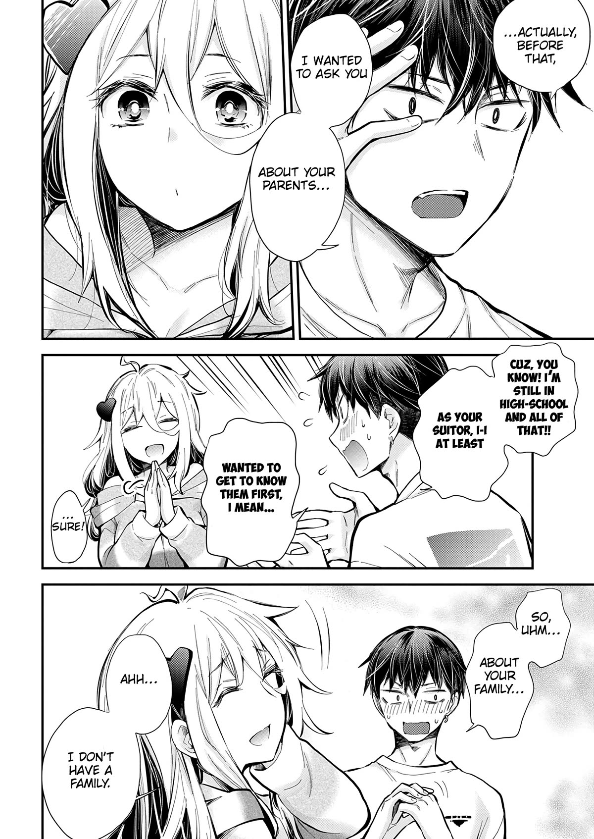 Shingeki no Eroko-san Chapter 44 page 8 - Chapter 44: There were times I felt lonely, but I’m doing well. I’ll make my boyfriend happy. One more beer, please.