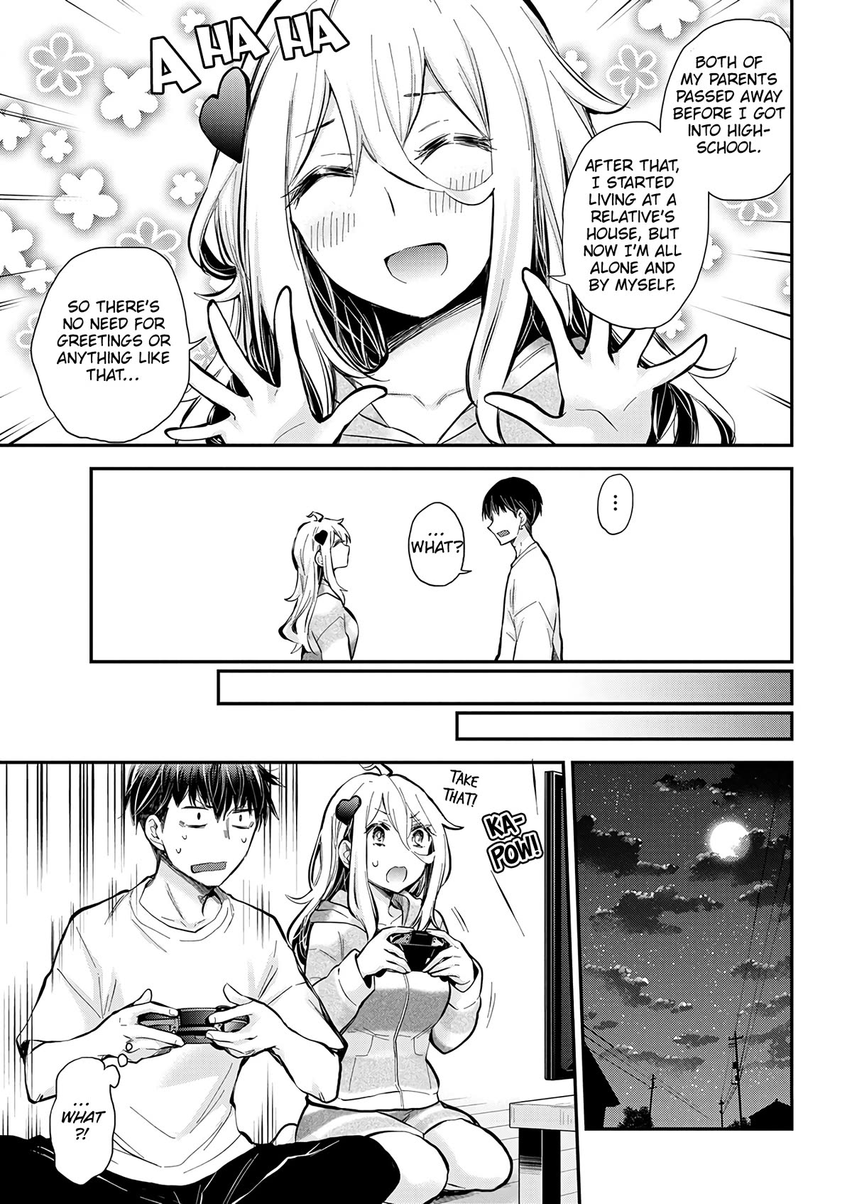 Shingeki no Eroko-san Chapter 44 page 9 - Chapter 44: There were times I felt lonely, but I’m doing well. I’ll make my boyfriend happy. One more beer, please.