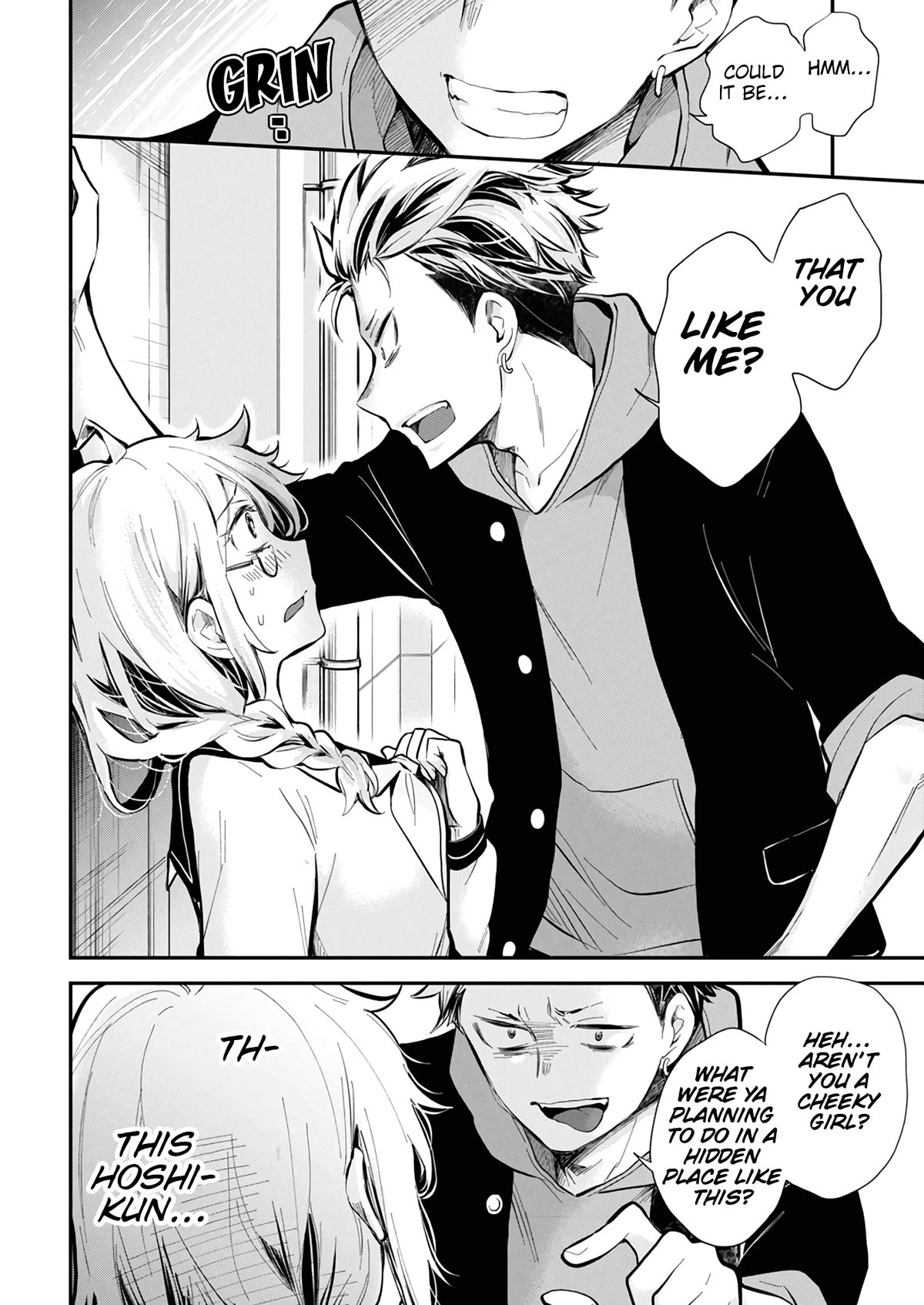 Shingeki no Eroko-san Chapter 45 page 15 - Chapter 45: Can I (sexually) romance high school boys in an otome game?