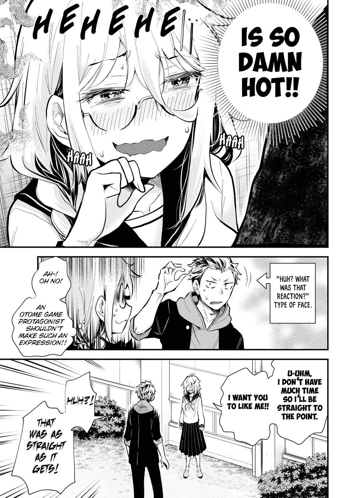 Shingeki no Eroko-san Chapter 45 page 16 - Chapter 45: Can I (sexually) romance high school boys in an otome game?