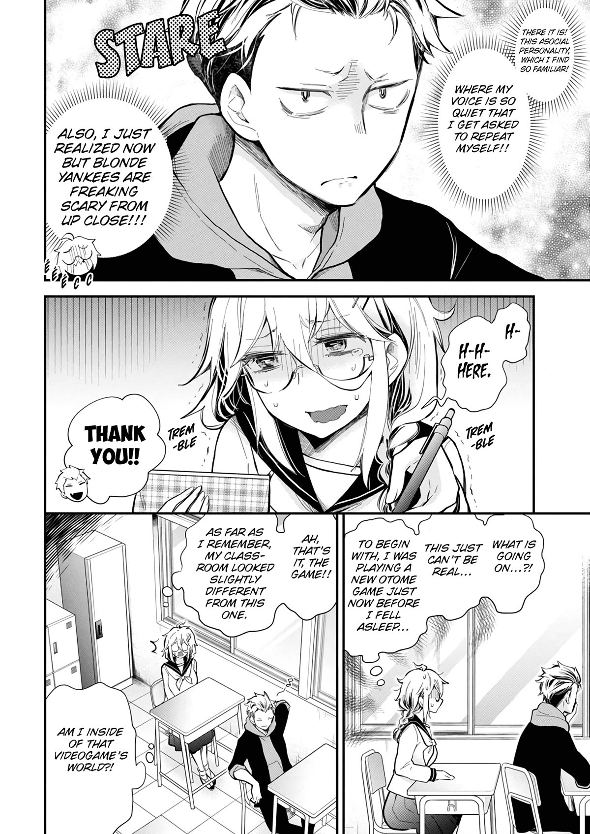 Shingeki no Eroko-san Chapter 45 page 5 - Chapter 45: Can I (sexually) romance high school boys in an otome game?