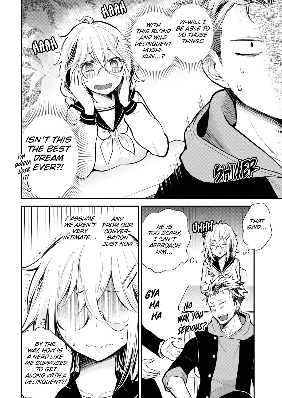 Shingeki no Eroko-san Chapter 45 page 7 - Chapter 45: Can I (sexually) romance high school boys in an otome game?